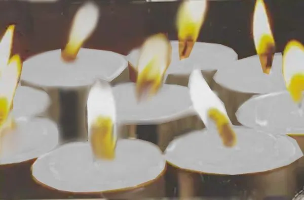 CANDLE,TUB 6 PACK